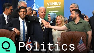 NATO Summit in Vilnius Ends With Awkward Handshake