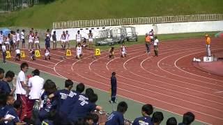 2014関西四私大 男子100mOP4組