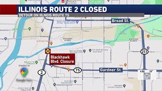 Illinois 2 in South Beloit to close for railroad crossing replacement