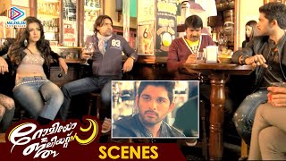 Catherine Gets Allu Arjun Drunk | Romeo & Juliets Malayalam Movie | Allu Arjun | Catherine Tresa