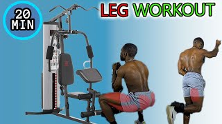 MULTI GYM 20 MIN LEG WORKOUT | LOWER BODY**TUESDAY** | Stack Gym