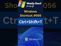 #056 : Mastering Windows Shortcuts: Boost Your Productivity #shorts