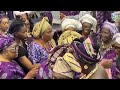 LATE OONI OF IFE, OBA ADEREMI LAST WIFE BURIAL, OLORI DORCAS ARAWUNI IN ILE IFE OSUN STATE