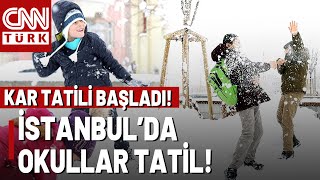 SON DAKİKA🚨 İstanbul Valisi Öğrencilere Müjdeli Haberi Verdi: İstanbul'da Yarın Okullar Tatil!