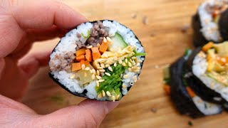 Beef Kimbap | Korean Beef Seaweed Rice Rolls🍚🥢