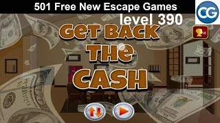 [Walkthrough] 501 Free New Escape Games level 390 - Get back the cash - Complete Game