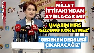 Meral Akşener Erdoğan'ı Tebrik Etti! Altılı Masa Devam Edecek mi?