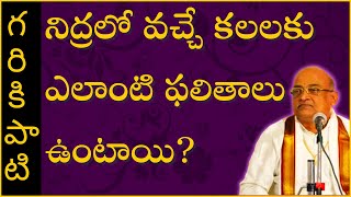 నిద్రలో వచ్చే కలలకు ఎలాంటి ఫలితాలు ఉంటాయి?| Garikapati Latest Speech #Shorts #Motivational #Dreams