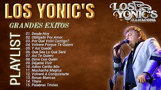 Musica Romantica de LOS YONIC'S: Top 35 Canciones Mas Escuchadas (2024) ~ 80s 90s Music