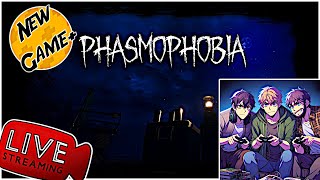 Live 🔴 -   When you're in the mood for SPOOKY you play PHASMOPHOBIA!!!!