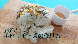 チーズプロフェッショナルによる【手作りcheeseの作り方】