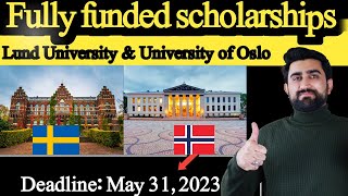 100% fully funded PhD scholarships for International Students| Sweden & Norway