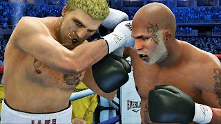 Mike Tyson vs Jake Paul Full Fight - Fight Night Champion Simulation