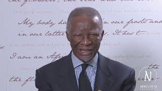 Former President thabo mbeki pays tribute to the late Tito Mboweni