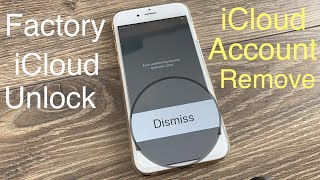 Factory iCloud Activation Lock Unlock!!!✔️Remove iCloud Account without DNS All Models Any iOS✔️