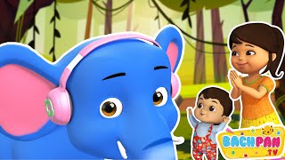 Ek Mota Hathi | Hathi Raja Kahan Chale | Hindi Rhymes for Kids