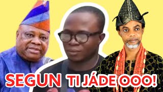 SEGUN OLOWOOKERE TI JÁDE LẸ́WỌ̀N A DÚPẸ́ O GÓMÌNÀ DEMOLA ADELEKE🙏🙏🙏-Akanda Oro Awikonko