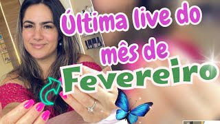 Malu Mãe💅🏻NA MANICURE/ÚLTIMA LIVE DO MÊS de FEVEREIRO🥹2025