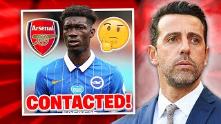 Yves Bissouma Agent CONTACTED By Arsenal! | Edu WANTS Solomon! | Arsenal Transfer News