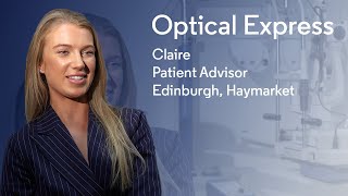 Patient Advisor Claire's Laser Eye Surgery Experience | Optical Express