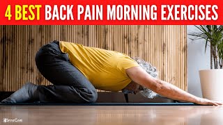 4 Best Morning Lower Back Pain Exercises (FOR INSTANT RELIEF)