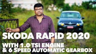 New Skoda Rapid with 1L TSi Petrol engine and 6 Speed Torque Converter Automatic Gearbox | Review