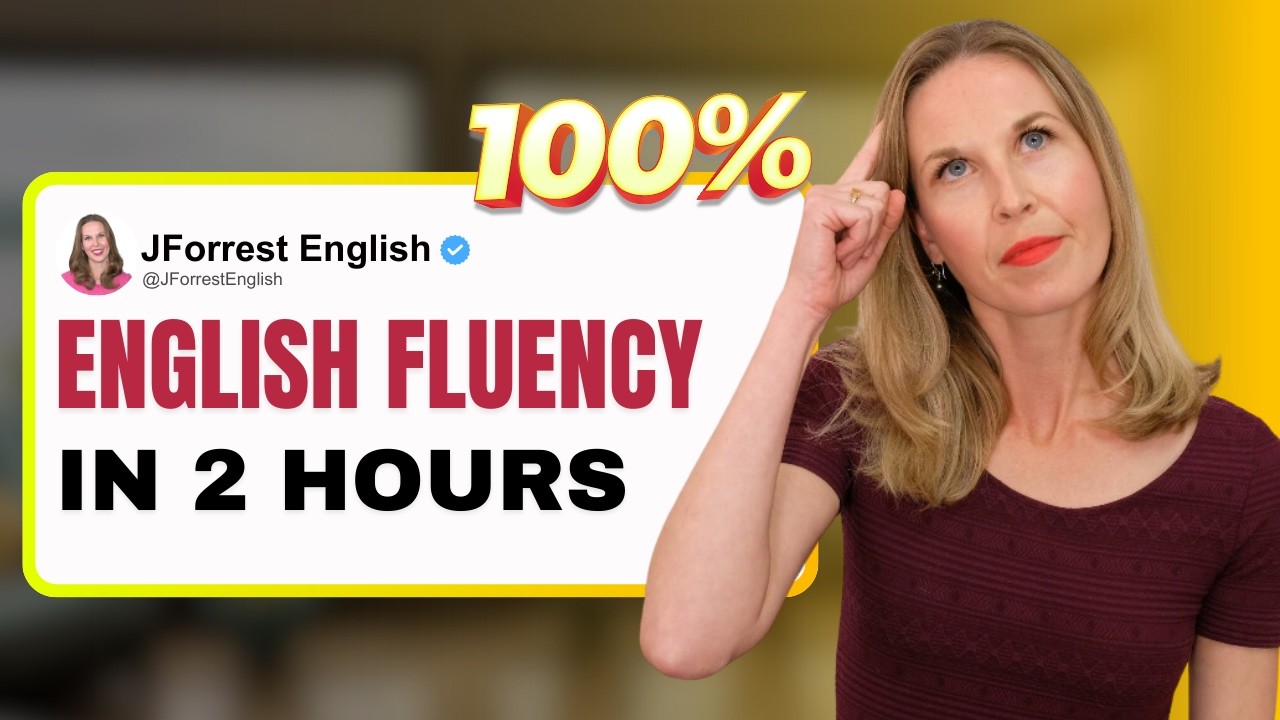 English Fluency Masterclass Sound More Fluent In 2 Hoursôÿø å Youtube