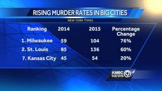 Jump in KC homicide rate doesn't tell full story, police say