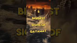 5 biggest signs of Qayamat | #islamic #judgementday ##shorts