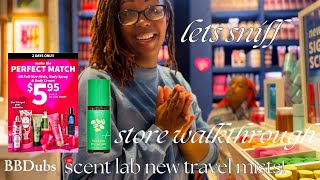 Walking through Victoria's Secret \u0026 #bathandbodyworks \u0026 my first impressions of scent lab mists