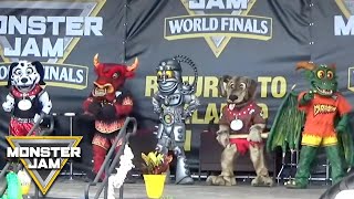 Mascots Dance Off | Monster Jam World Finals XX (20) | Monster Jam