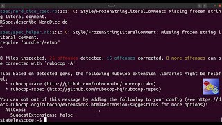 Codecast: Create a RubyGem 03: Set up RuboCop and flesh out the README