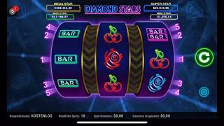 DIAMOND STAR - Free Spins - Freispiele - Online Casino Slot Game
