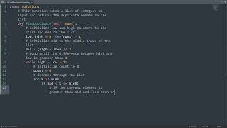 Leetcode 287. Find the Duplicate Number in Python | Python Leetcode | Python Coding Tutorial | ASMR