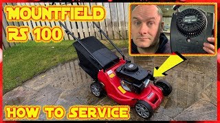 Mountfield RS 100 Petrol Lawnmower Service (HP414)