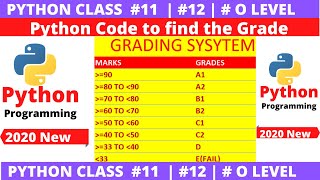 python program : calculate grade | python code to calculate grade