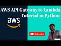 Integrating AWS API Gateway with Lambda in Python: Step-by-Step Tutorial | AWS Lambda