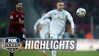 1. FC Nürnberg vs. Werder Bremen | 2019 Bundesliga Highlights