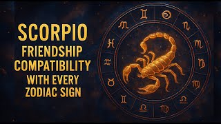Scorpio Friendship Compatibility with Every Zodiac Sign | Best & Worst Matches Revealed!