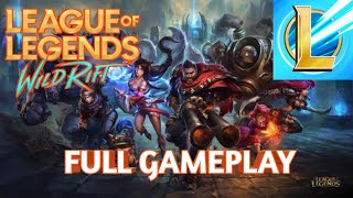 WILD RIFT GAMEPLAY || HERO HIGHLIGHTS || LEAGUE OF LEGENDS MOBILE || ALL HEROES