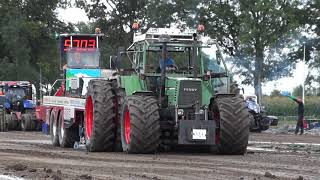 Jan van de Sluis Fendt 614 LSA slep op staphorst