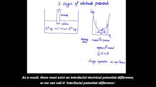 1 Electrochemical thermodynamics (*electrode potential, Nernst equation, etc.)