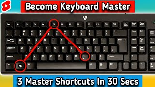 3 Useful Keyboard Shortcut keys | Windows 10 Shortcuts ⚡#shorts #pc #tricks