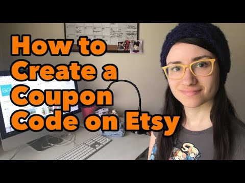 How To Create A Coupon Code On Etsy - YouTube