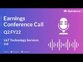 LTEH Stock | L&T Technology Services Ltd Q2 FY22 Earnings Concall