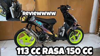 Review beat 113 cc rasa 150 cc