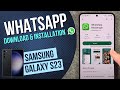 Samsung Galaxy S23 – How to install WhatsApp • 📱 • 💬 • 🗣 • Tutorial