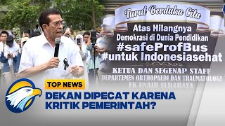 Dekan FK UNAIR Dipecat Karena Kritik Pemerintah?