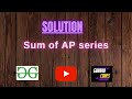 Sum of AP series || @GeeksforGeeks  || Problem Solving || Solution || Gorakh Codes