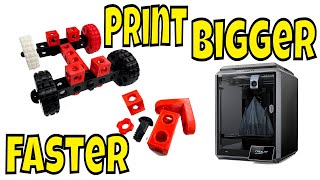 3D Print Larger Faster on the Creality K1C